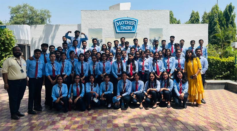 Industrial Visit to Mother Dairy