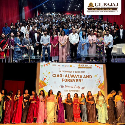 Farewell 2025 - CSE, CSAI and ECE Department