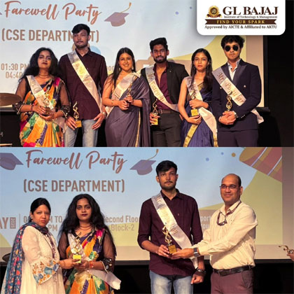 Farewell 2025 - CSE, CSAI and ECE Department