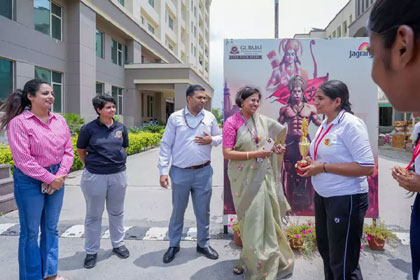 Victory March for GL Bajaj